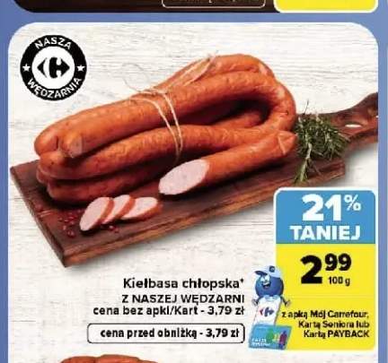 Kiełbasa chłopska Z Naszej Wędzarni
