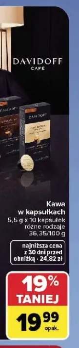 Kawa w kapsułkach Espresso 57 Davidoff +1 wariant