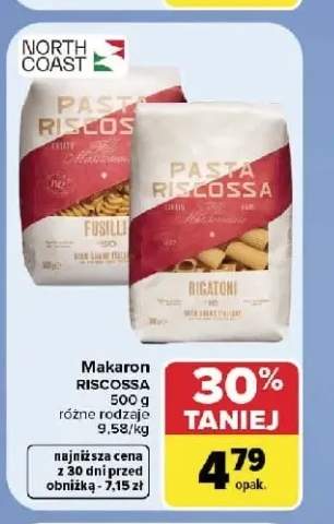 Makaron fusilli Riscossa +1 wariant