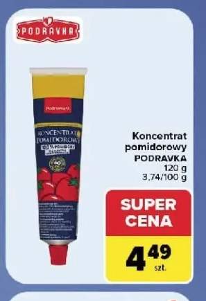 Koncentrat pomidorowy Podravka