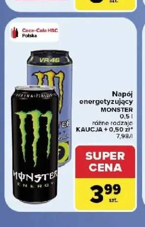 Napój energetyzujący Monster