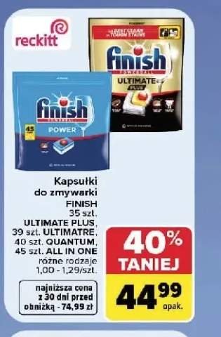 Kapsułki do zmywarki Finish Ultimate Plus +3 warianty