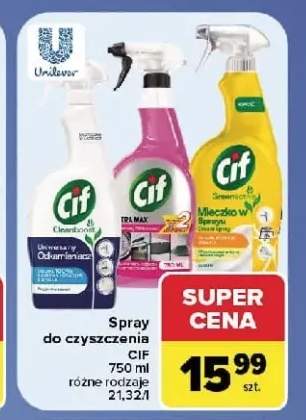 Spray do czyszczenia Cif