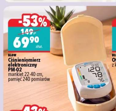 Ciśnieniomierz elektroniczny PM-02 Blow