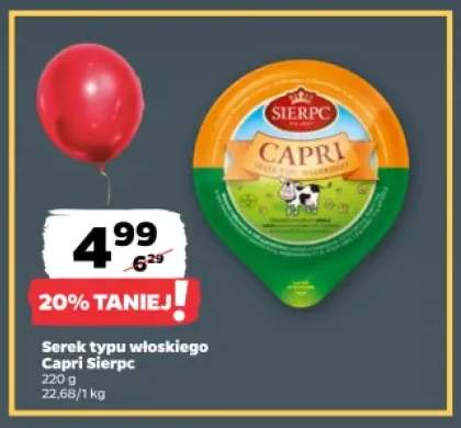 Serek typu włoskiego Capri Sierpc