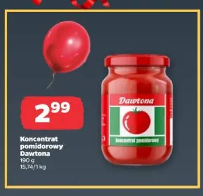 Koncentrat pomidorowy Dawtona