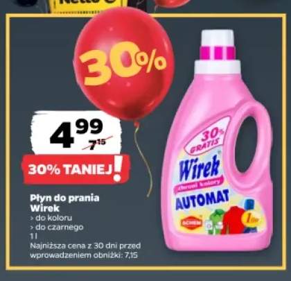 Płyn do prania Wirek do koloru +1 wariant