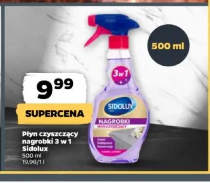 Płyn czyszczący nagrobki 3 w 1 Sidolux