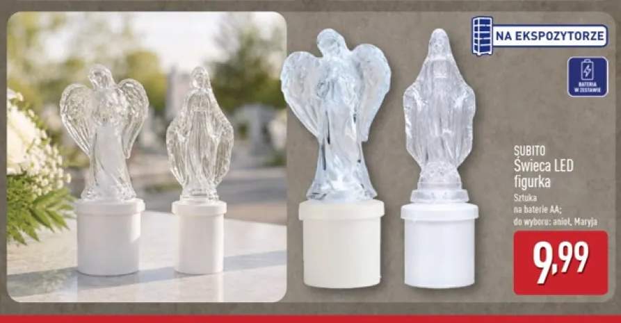 Świeca LED figurka Maryja Subito +1 wariant