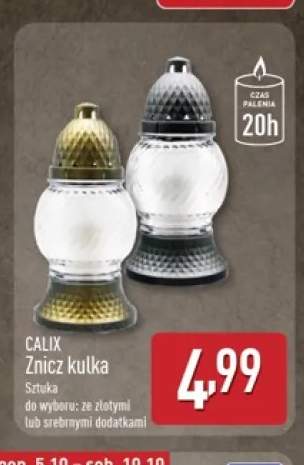 Znicz kulka Calix
