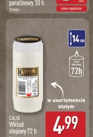 Wkład olejowy 72 h Calix