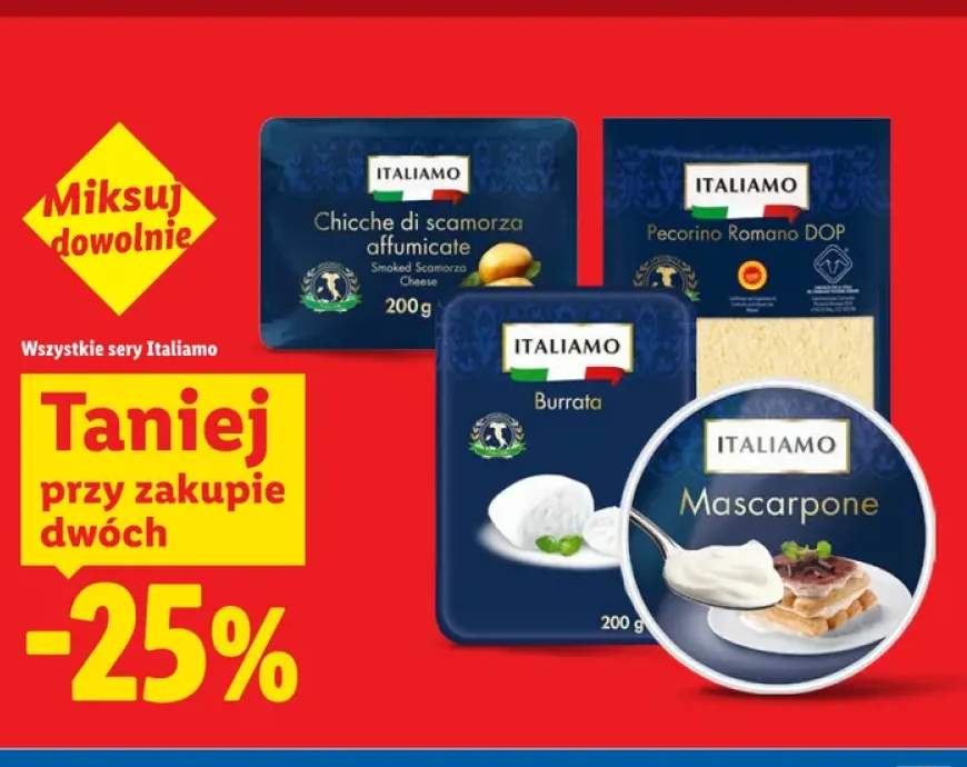 Sery Italiamo +4 warianty