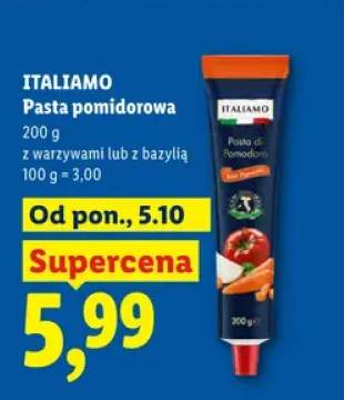 Pasta pomidorowa z warzywami Italiamo +1 wariant