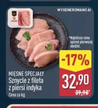 Sznycle z fileta z piersi indyka Mięsne Specjały