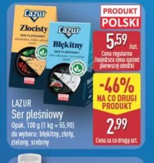 Ser pleśniowy Lazur błękitny +3 warianty