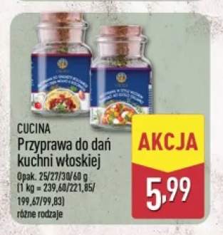 Przyprawa do dań kuchni włoskiej Cucina