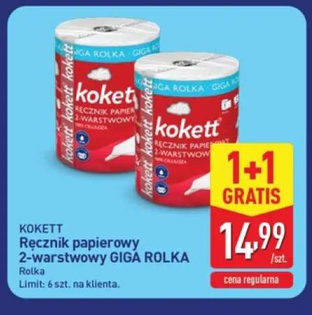 Ręcznik papierowy 2-warstwowy Giga Rolka Kokett