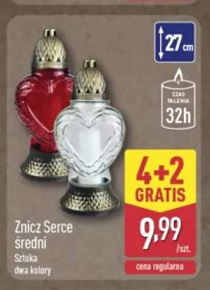 Znicz Serce średni