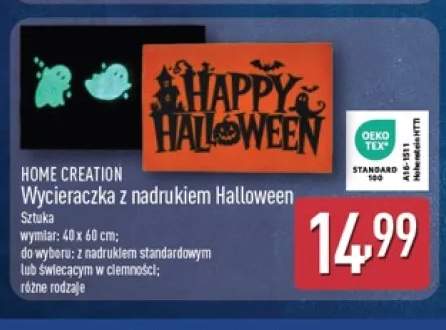 Wycieraczka z nadrukiem standardowym Halloween 40x60 cm Home Creation +1 wariant