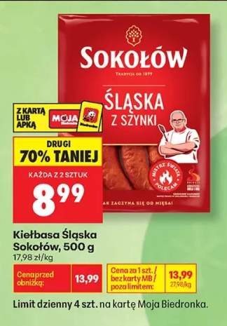 Kiełbasa śląska Sokołów