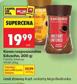 Kawa rozpuszczalna Eduscho Family +1 wariant