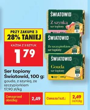 Ser topiony Światowid gouda +2 warianty