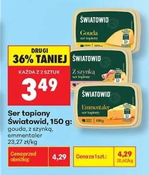 Ser topiony Światowid gouda +2 warianty