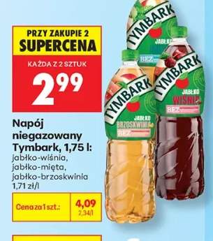 Napój niegazowany Tymbark jabłko-wiśnia +2 warianty