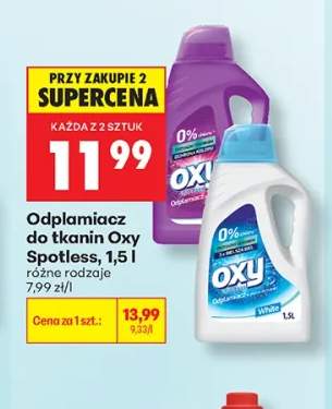 Odplamiacz do tkanin Oxy Spotless