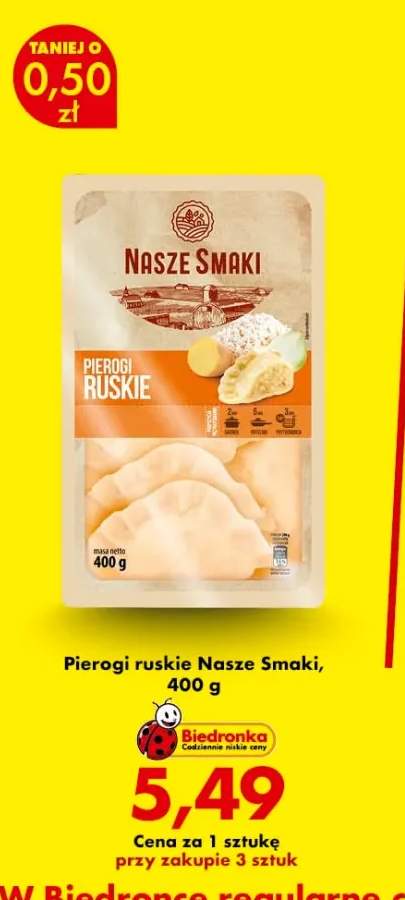 Pierogi ruskie Nasze Smaki