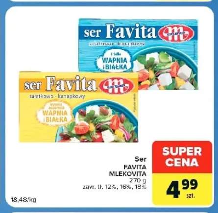 Ser Favita Mlekovita 12% +2 warianty