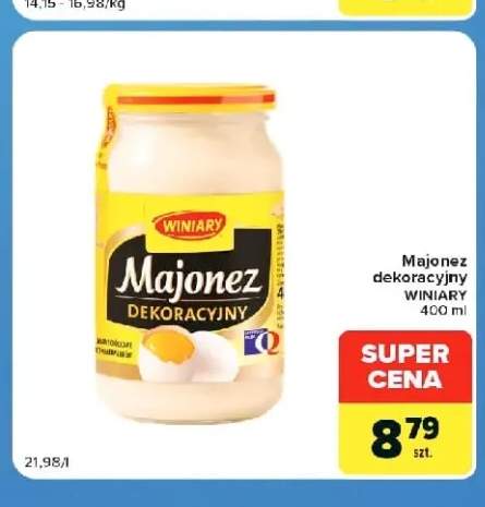 Majonez dekoracyjny Winiary