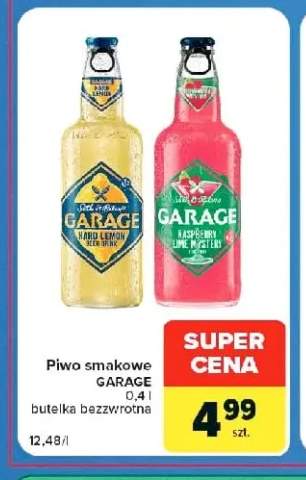 Piwo smakowe Garage Hard Lemon +1 wariant