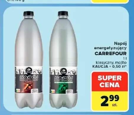 Napój energetyzujący Carrefour mojito +1 wariant