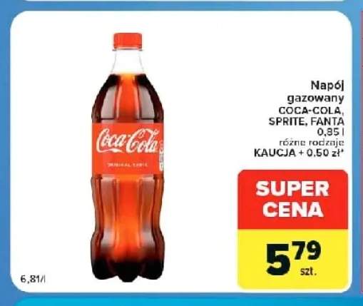 Napój gazowany Coca-Cola +2 warianty