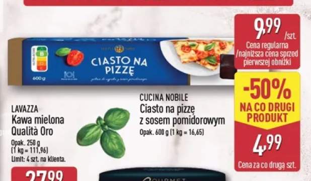 Ciasto na pizzę z sosem pomidorowym Cucina Nobile