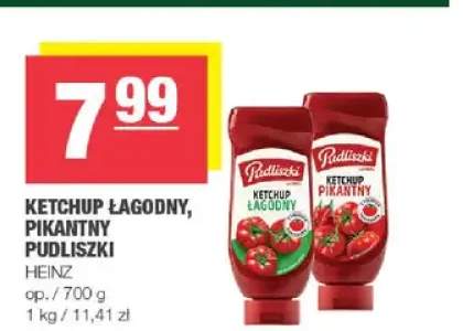 Ketchup pikantny Pudliszki +1 wariant