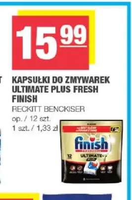 Kapsułki do zmywarek Ultimate Plus Fresh Finish
