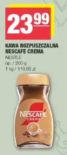 Kawa rozpuszczalna Nescafe Crema