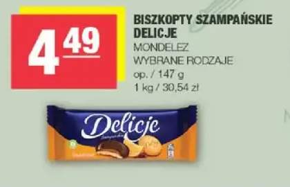 Biszkopty szampańskie Delicje