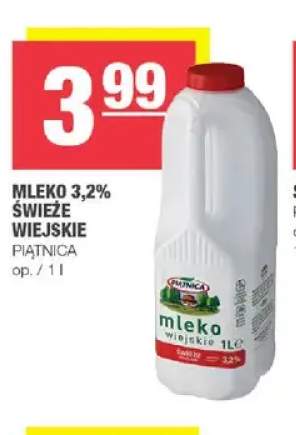 Mleko świeże wiejskie Piątnica 3,2%