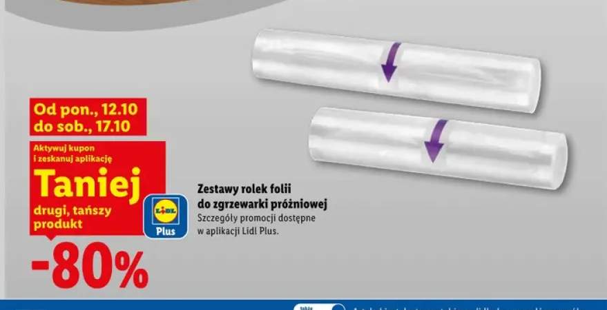 Zestawy rolek folii do zgrzewarki próżniowej Silvercrest