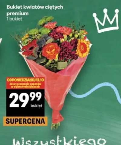 Bukiet kwiatów ciętych premium
