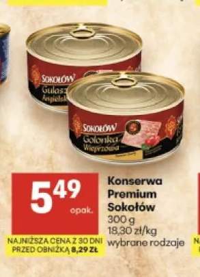 Konserwa Premium Sokołów