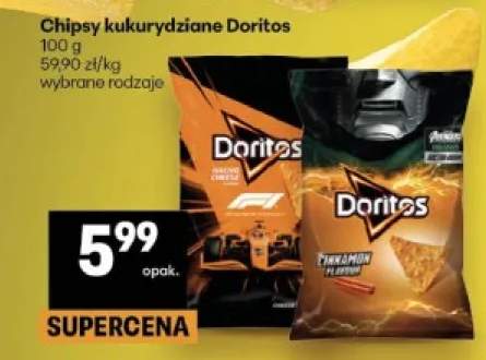 Chipsy kukurydziane Doritos Nacho Cheese +1 wariant