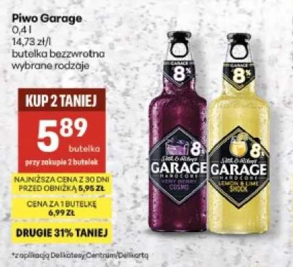 Piwo Garage Hardcore Lemon & Lime Shock +1 wariant
