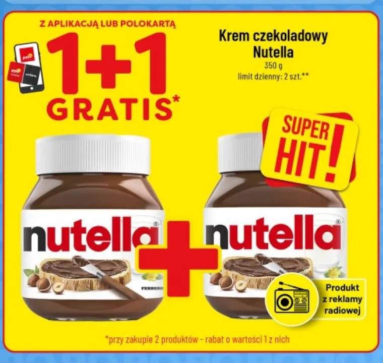 Krem czekoladowy Nutella