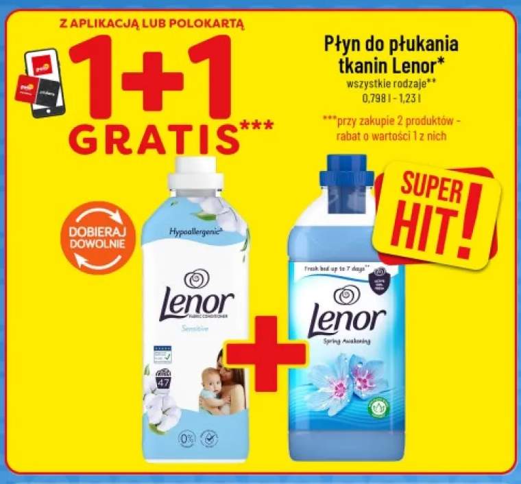 Płyn do płukania tkanin Lenor