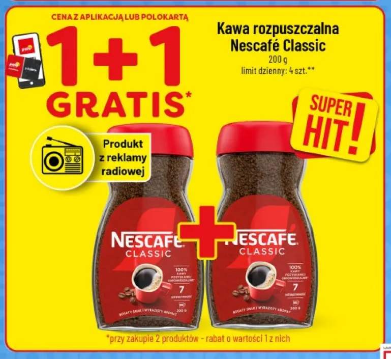 Kawa rozpuszczalna Nescafé Classic