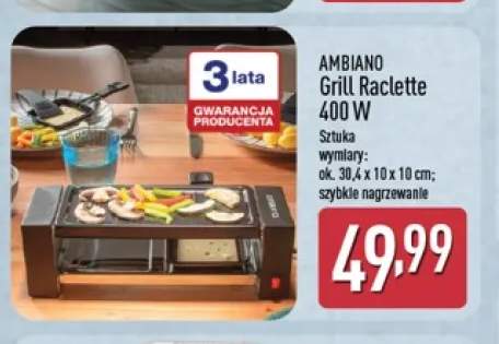 Grill raclette Ambiano